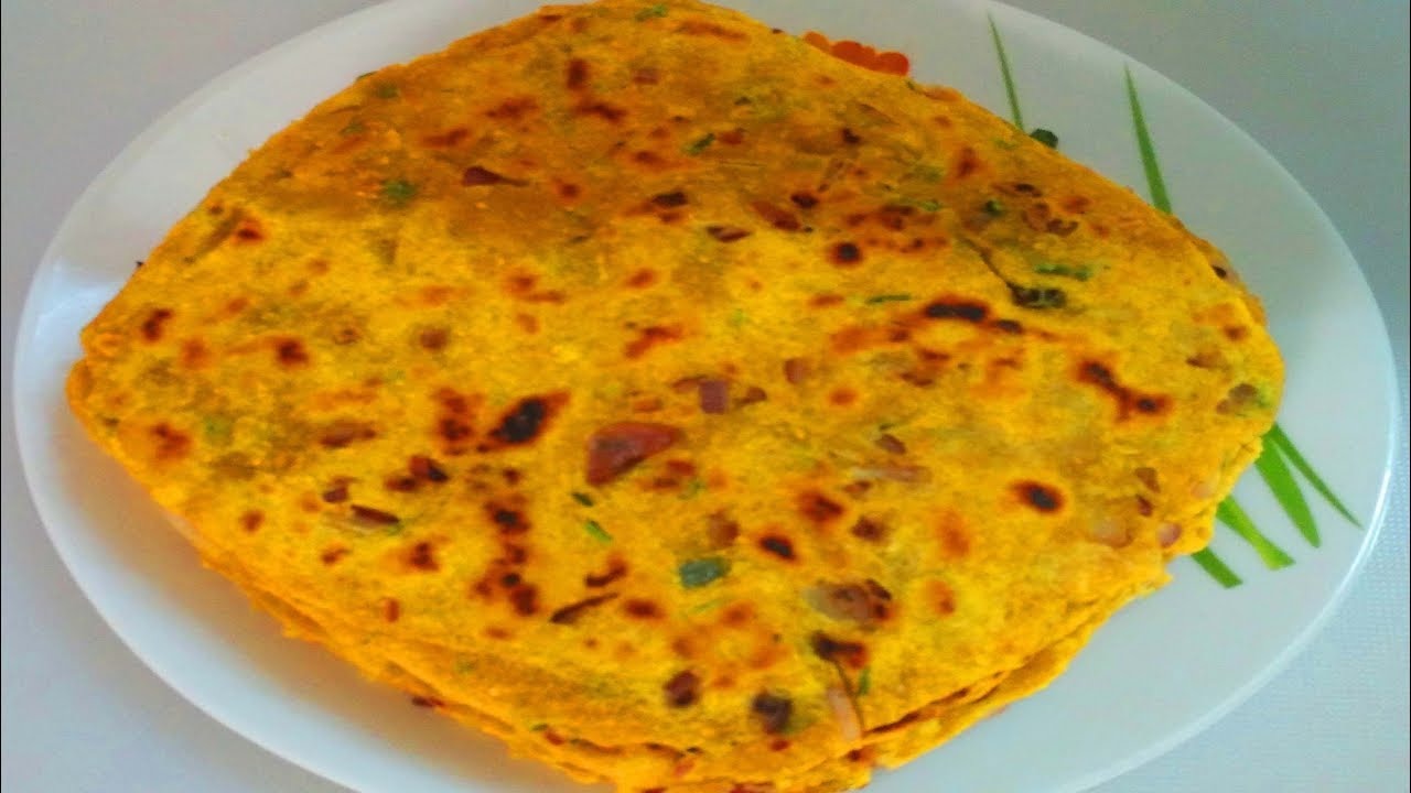 बेसन प्याज का पराठा बनाने की विधि | Besan Pyaz Ka Paratha Recipe in Hindi
