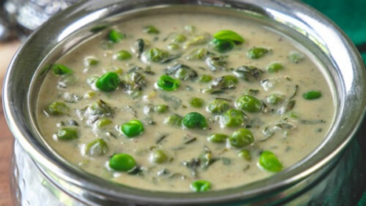 Malhi Matho मेथी मलाई मटर बनाने की विधि | Methi Malai Matar Recipe in Hindi