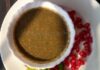 अनार सेव मिर्च की चटनी बनाने की विधि । Anaar Sev Mirch ki Chutney Recipe in Hindi Anaar Sev Mirch ki Chutney Recipe in Hindi