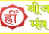 ह्रीं बीज मंत्र के फायदे हिंदी में । Hreem beej mantra benefits in Hindi Hreem beej mantra benefits in Hindi